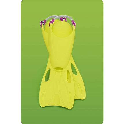 Snorkelsæt til børn med maske, snorkel og svømmefødder, str. 24–27 – Bestway