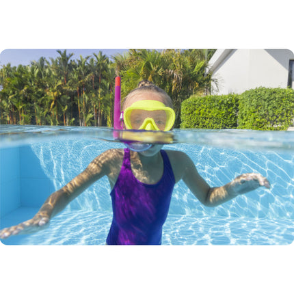 Snorkelsæt til børn med maske, snorkel og svømmefødder, str. 24–27 – Bestway