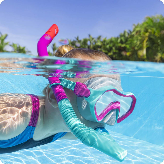 Snorkelsæt til børn med maske og snorkel - perfekt til sjove dage i vandet