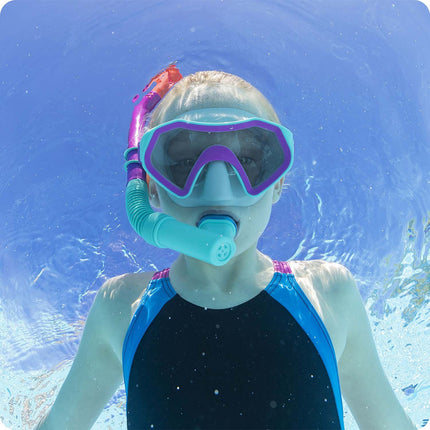 Snorkelsæt til børn med maske og snorkel - perfekt til sjove dage i vandet