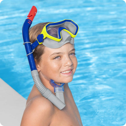 Snorkelsæt til børn med maske og snorkel - perfekt til sjove dage i vandet