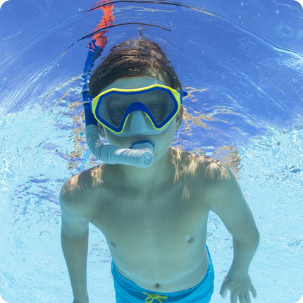Snorkelsæt til børn med maske og snorkel - perfekt til sjove dage i vandet