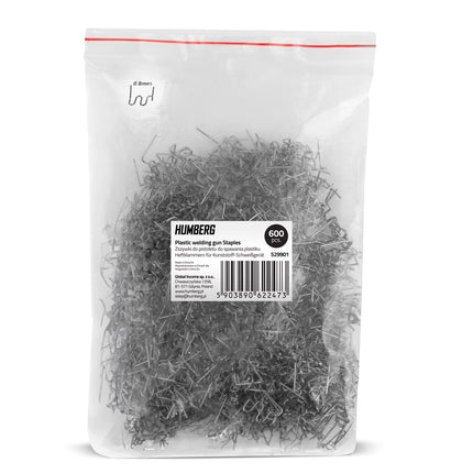 Hæfteklammer til plastsvejsemaskine - 600 stk. til reparation af plastdele